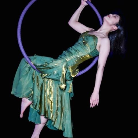 Pole fitness flexibility